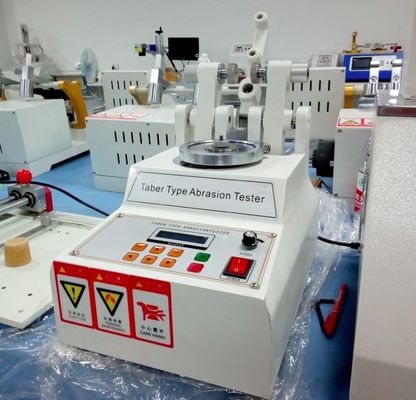 Prueba de la rebanada de la presión de ISO9001 Taber Abrasion Tester For High